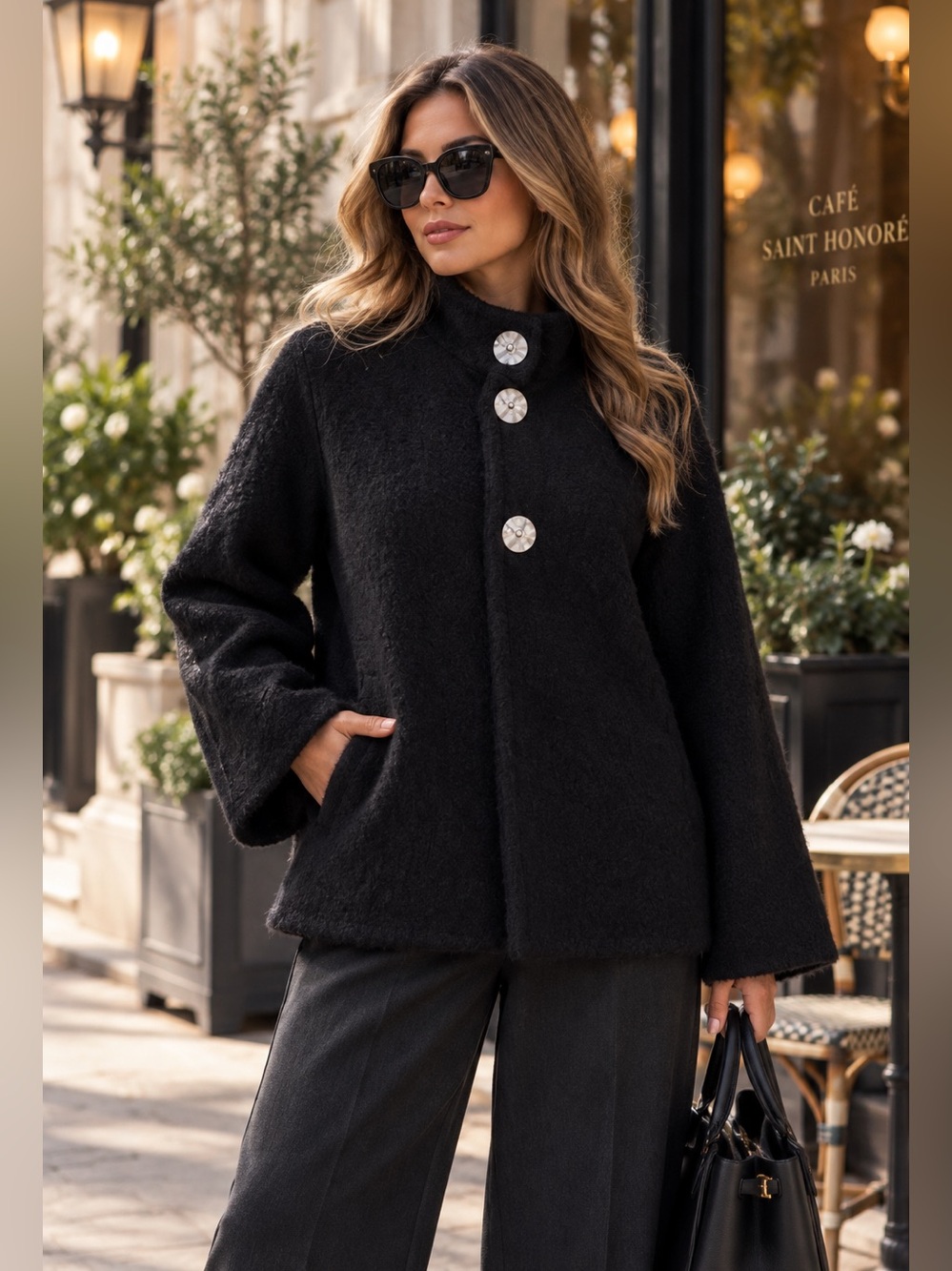 MADE IN ITALY Elegant Women's Coat